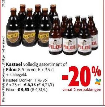 Colruyt Kasteel Of Filou aanbieding
