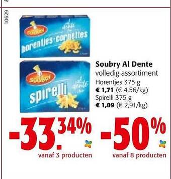 Colruyt Soubry Al Dente aanbieding
