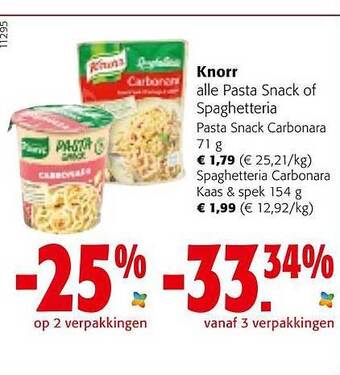 Colruyt Knorr aanbieding