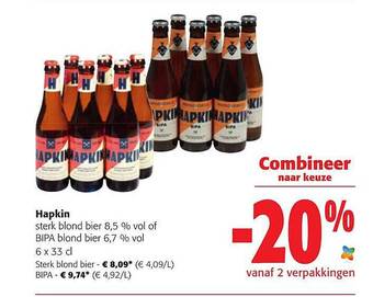 Colruyt Hapkin aanbieding