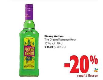 Colruyt Pisang Ambon aanbieding