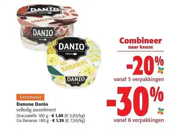 Colruyt Versmarkt Danone Danio aanbieding