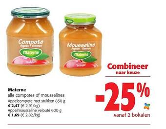 Materne Alle Compotes Of Mousselines