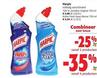 Colruyt Harpic Volledig Assortiment aanbieding
