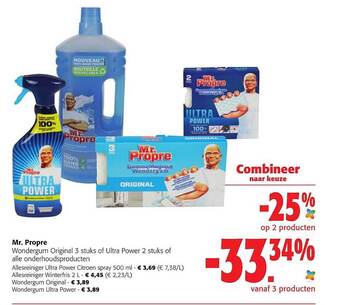 Colruyt Mr. Propre aanbieding