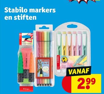 Stabilo Markers en Stiften