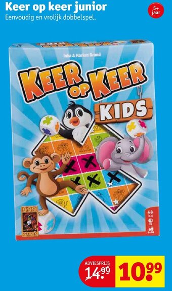 Kruidvat Keer op Keer Junior aanbieding