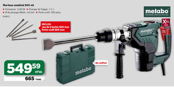 Metabo Marteau Combiné KH5-40