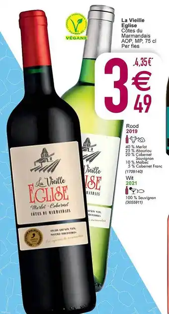 Cora La Vieille Eglise Côtes Du Marmandais aanbieding