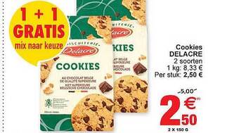 Cora Cookies Delacre aanbieding
