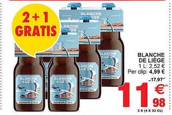 Cora Blanche De Liége aanbieding