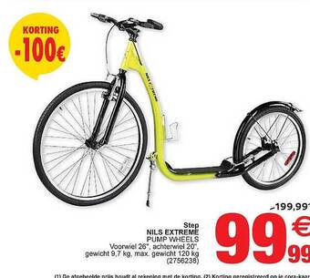 Cora Step Nils Extreme aanbieding