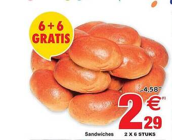 Cora Sandwiches aanbieding