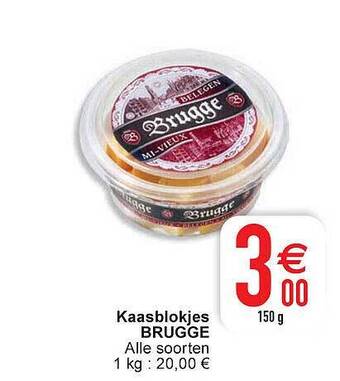 Cora Kaasblokjes Brugge aanbieding