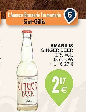 Cora Amarilis Ginger Beer aanbieding