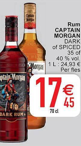 Rum Captain Morgan