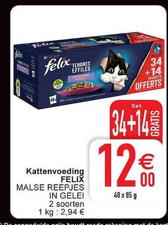 Cora Kattenvoeding Felix aanbieding
