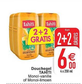 Cora Douchegel Tahiti aanbieding