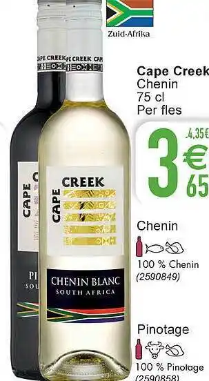 Cora Cape Creek Chenin aanbieding