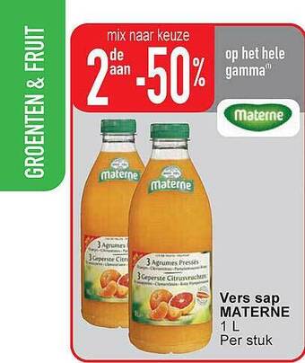 Cora Vers Sap Materne aanbieding