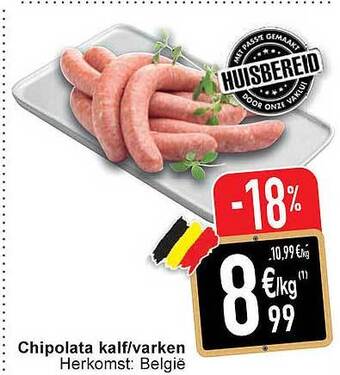 Chipolata Kalf-varken