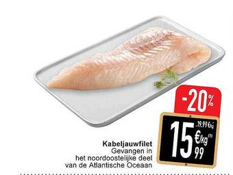 Kabeljauwfilet