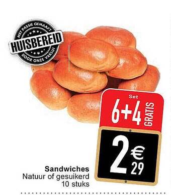 Cora Sandwiches aanbieding