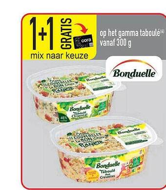 Cora Taboulé Bonduelle aanbieding