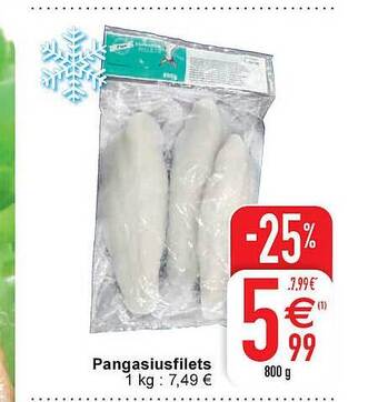 Pangasiusfilets