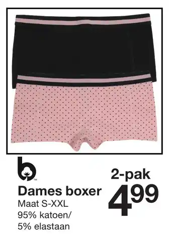 Dames boxer S-XXL