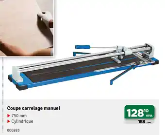 Coupe carrelage manuel
