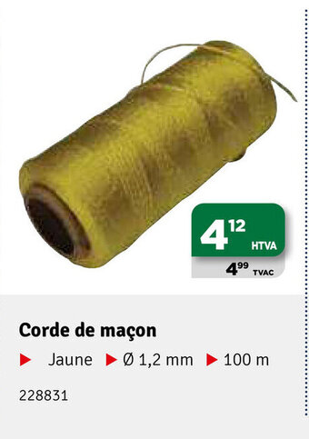 Corde de macon