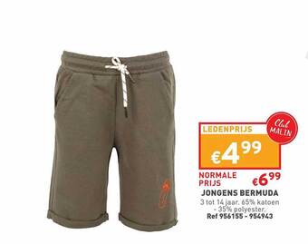 Trafic Jongens Bermuda aanbieding