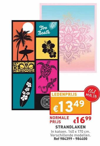 Trafic Strandlaken aanbieding