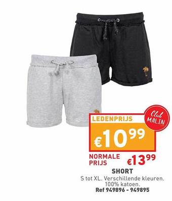 Trafic Short aanbieding