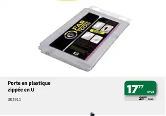 Mr Bricolage Porte en plastique zippee en U aanbieding