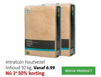 Intratuin Intratuin houtvezel Inhoud 10kg aanbieding
