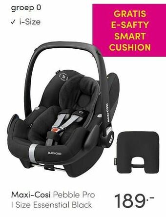 Baby & Tiener Maxi-cosi pebble pro i size essenstial black aanbieding