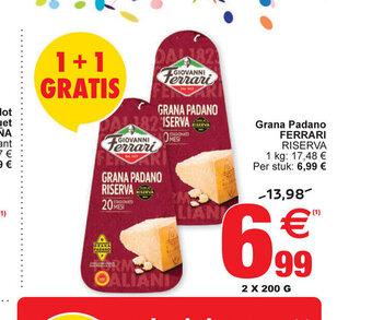 Cora Grana Padano Ferrari Riserva aanbieding