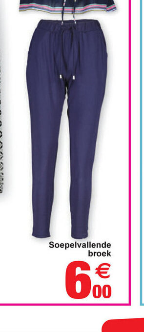 Cora Soepelvallende broek aanbieding