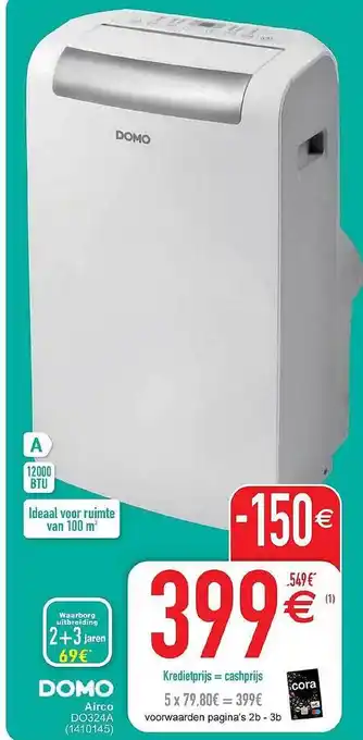Cora Domo Airco aanbieding