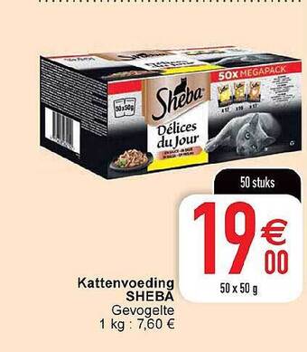 Kattenvoeding Sheba