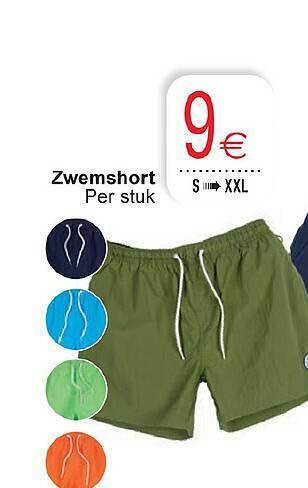 Cora Zwemshort aanbieding