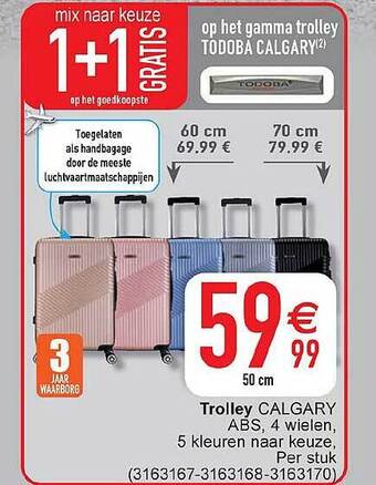 Cora Trolley aanbieding