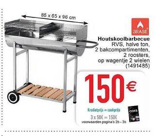 Cora Houtskoolbarbecue aanbieding