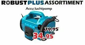 iTEK Robust accu luchtpomp aanbieding