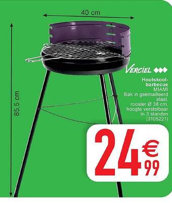 Cora Houtskoolbarbecue aanbieding