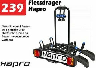 iTEK Fietsdrager hapro aanbieding