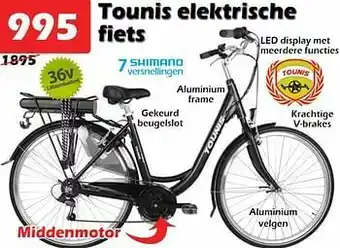 iTEK Tounis elektrische fiets aanbieding