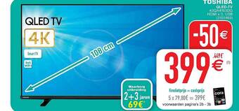 Cora Toshiba Qledtv aanbieding